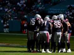 Aktualny wykres głębokości Patriots przed 12. tygodniem przeciwko Bengals