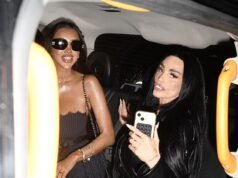 Katie Price rozpuściła włosy z przyjaciółką Chloe Khan na gali Glamour Awards, ponownie wszczynając spór z córką, księżniczką Andre, z powodu brutalnej afrontu