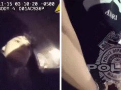 Jack Doherty aresztuje kamerę osobistą i błaga gliniarzy, aby oddali zegarek kumplowi