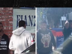 Ray J. widziany po raz pierwszy po aresztowaniu, wyjściu z więzienia i odwiedzeniu kaucji