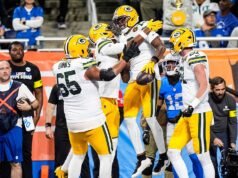 Packers pokonali Lions w pojedynku z okazji Święta Dziękczynienia w Detroit