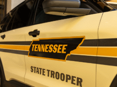 Policjant Tennessee zderza się z policjantem stanowym podczas konwoju wiceprezydenta Vance’a