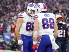 Zdjęcie fazy play-off Buffalo Bills: Co 15. tydzień przeciwko Patriots oznacza dla rankingów AFC