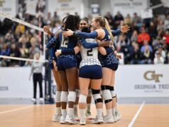 Georgia Tech Volleyball zmierzy się z UCLA w turnieju NCAA