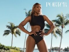 Serena Williams (44 l.) prezentuje swoją niesamowitą figurę w odkrywczym kostiumie kąpielowym z wycięciami, pozując do wspaniałej sesji z PORTEREM… po ujawnieniu, że schudła 31 funtów dzięki kuracji odchudzającej