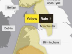 Bursztynowe ostrzeżenie w związku z miesięcznymi opadami deszczu, które spadną w ciągu 24 godzin | Pogoda | Aktualności