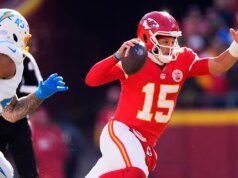 Patrick Mahomes doznał kontuzji kolana, gdy Chiefs odpadli