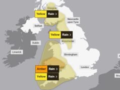 Pogoda w Wielkiej Brytanii: Ostrzeżenie o zagrożeniu życia w niektórych częściach Wielkiej Brytanii w związku z opadami „miesięcznych opadów” w ciągu 24 godzin | Wiadomości z Wielkiej Brytanii
