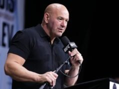 Dana White ujawnia dziwną kontuzję sędziego po głównym wydarzeniu UFC 324