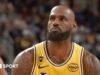 LeBron James ociera łzy podczas porażki LA Lakers z Cleveland Cavaliers