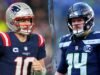 Wiadomości z NFL: Drake Maye z Patriots i Sam Darnold z Seahawks lądują po raporcie dotyczącym kontuzji