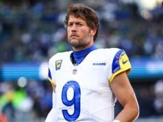 Matthew Stafford postawił rodzinę na pierwszym miejscu po porażce Rams z Seahawks w fazie play-off