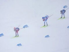 Norwegia wygrywa w kombinacji norweskiej w sprincie drużynowym na Igrzyskach Olimpijskich w Mediolanie Cortina