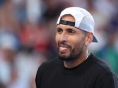 Nick Kyrgios reaguje w mediach społecznościowych po tym, jak wspomniano o nim w rapowej piosence