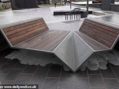 Nowy londyński ogród superkanalizacyjny o wartości 4,6 miliarda funtów napiętnowano jako „ponury” ze względu na „bezużyteczne ławki” i „martwą” architekturę