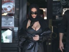 Kim Kardashian zachwyca czarną skórzaną stylizacją, gdy romans z Lewisem Hamiltonem nabiera tempa