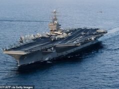 Trump wysyła największego przewoźnika świata na Bliski Wschód i ostrzega Iran przed „traumatycznym” losem