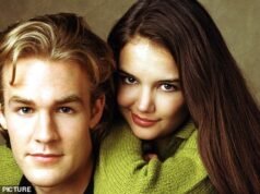 Katie Holmes, partnerka Jamesa Van Der Beeka z serialu Dawson’s Creek, dzieli się wspomnieniami swoich „przygód wyjątkowej młodości” ze swoim „ukochanym bohaterem”, przysięgając, że „zawsze będzie przy nim” jego żony Kimberly i ich szóstki dzieci
