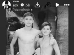 Harper Beckham (14 l.) bezpośrednio kontaktuje się ze swoim bratem, Brooklynem, z którym była w separacji, i wykrzykuje: „Słowa nie są w stanie opisać jej miłości do niego” pośród rodzinnych waśni