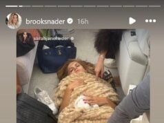 Brooks Nader znajduje się w nagłym wypadku medycznym w prywatnym odrzutowcu, gdy przylatują ratownicy medyczni, aby udzielić pomocy gwiazdorowi. Zdjęcia z przerażających zdjęć