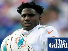 Dolphins odciął gwiazdę Tyreeka Hilla, aby uwolnić 23 miliony dolarów z limitu wynagrodzeń | NFL