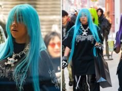 Przejęcie Neon North West z przyjaciółmi w Alexander Wang w Nowym Jorku