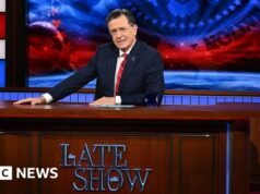 Stephen Colbert mówi, że CBS skrócił wywiad z Demokratą w związku z obawami FCC