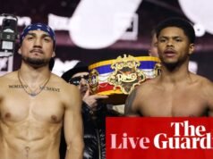 Teófimo López v Shakur Stevenson: Mistrzostwa WBO juniorów w wadze półśredniej – na żywo | Boks