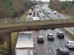 Ruch M6 NA ŻYWO: Wypadek powoduje zamknięcie pasów i opóźnienia | Wielka Brytania | Aktualności