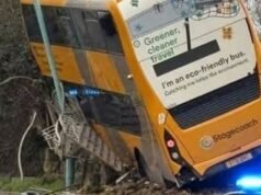 Katastrofa autobusu w Cheltenham NA ŻYWO: Piętrowy autokar w sytuacji awaryjnej zjeżdża z drogi | Wielka Brytania | Aktualności
