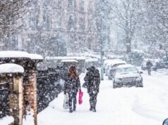 Mapy prognoz opadów śniegu pokazują, że 90% Wielkiej Brytanii zostało pogrzebane w wyniku czterodniowej zamieci śnieżnej – 52 cm śniegu | Pogoda | Aktualności