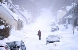 Mapy śnieżne pokazują, że Wielka Brytania została pochowana tak daleko na południe, jak Londyn, gdy nadeszła nowa zamieć o średnicy 89 cm | Pogoda | Aktualności