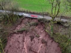 Ogromne osuwisko stawia mieszkańców przed 2-godzinną podróżą na oddział ratunkowy | Wielka Brytania | Aktualności