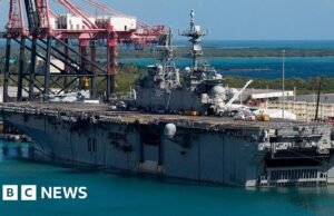 Żołnierz, który wypadł za burtę, jest pierwszym Amerykaninem zabitym w operacji namierzania łodzi z narkotykami