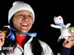 Elana Meyers Taylor zapisała się w historii Zimowych Igrzysk Olimpijskich jako najstarsza zdobywczyni złotego medalu