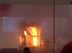 Zapalenie się maszyny do popcornu na krótko opóźnia zwycięstwo drużyny Oklahomy nad Gruzją w koszykówce mężczyzn