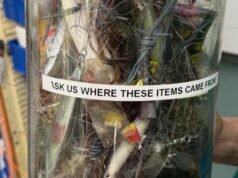 Etykieta na słoiku w Currumbin Wildlife Hospital ujawnia „niewidzialne” zagrożenie dla lokalnych zwierząt