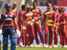 Rozpaleni do czerwoności mężczyźni w Maroon: Jason Holder, Shai Hope pieczęć Super 8, oko na bis Pucharu Świata T20 2016