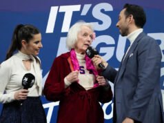 Tenley Albright (90 l.) startuje w łyżwiarstwie figurowym na igrzyskach olimpijskich 70 lat po zdobyciu złota