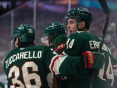 Dziki pokonując Oilers 7:3, Hughes ustanawia rekord franczyzy