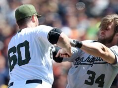 Gwiazda MLB Bryce Harper twierdzi, że w baseballu powinno być więcej bójek