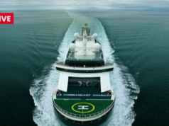 Jedyny na świecie luksusowy lodołamacz Le Commandant Charcot przybywa do Australii z wyprawą kosztującą tysiące dolarów