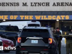 Podejrzany o strzelaninę do hokeja na lodzie w Rhode Island zabił byłą żonę i syna