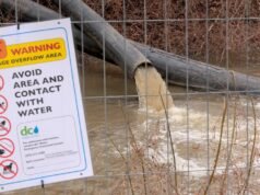 Prezydent Donald Trump żąda działań w sprawie wycieku ścieków z rzeki Potomac