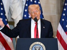 Prezydent Donald Trump uczestniczy w Narodowym śniadaniu modlitewnym