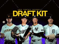 Zestaw draftu Fantasy Baseball 2026: rankingi, podglądy pozycji, analizy ekspertów i wiele więcej