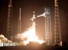 Obejrzyj moment, w którym Falcon 9 wylatuje na Międzynarodową Stację Kosmiczną