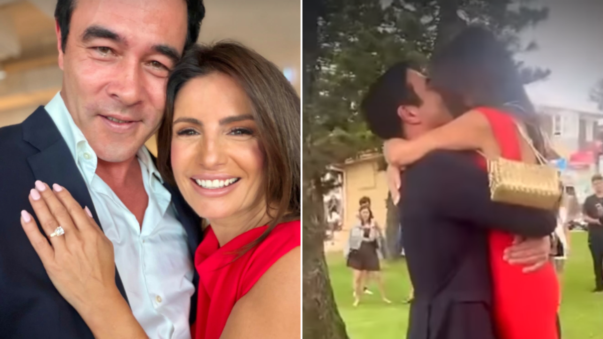 Gwiazdy Home and Away Ada Nicodemou i James Stewart zaręczyli się po oświadczeniu w Coogee Beach