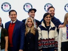 Wiceprezydent Vance spotyka się z olimpijczykami Team USA przed zimowymi igrzyskami