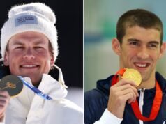 Norweg Johannes Hoesflot Klaibo dołącza do Phelpsa jako jedyni olimpijczycy z dwucyfrowymi złotymi medalami